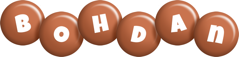 Bohdan candy-brown logo