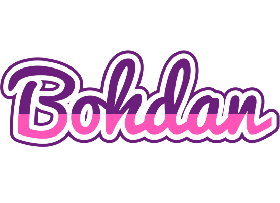 Bohdan cheerful logo