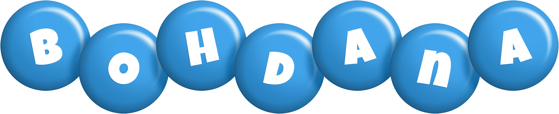 Bohdana candy-blue logo