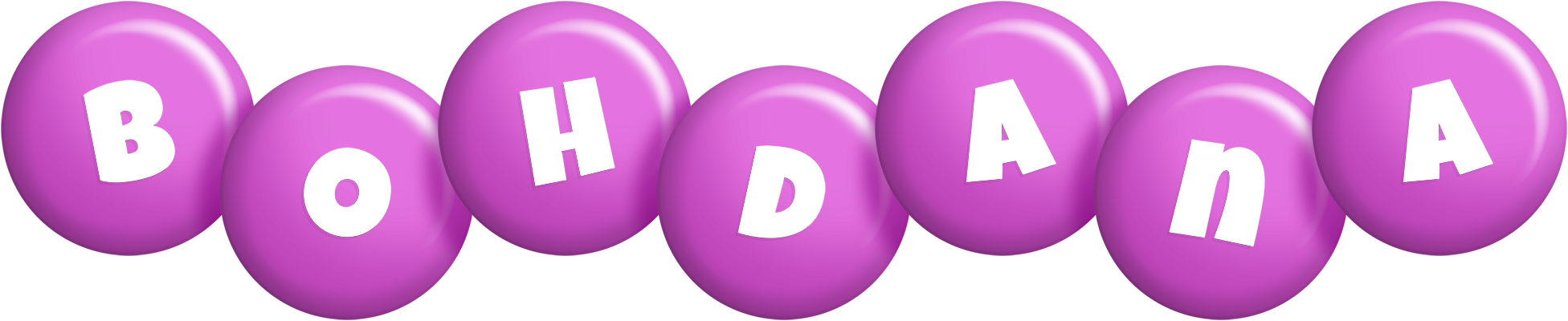 Bohdana candy-purple logo