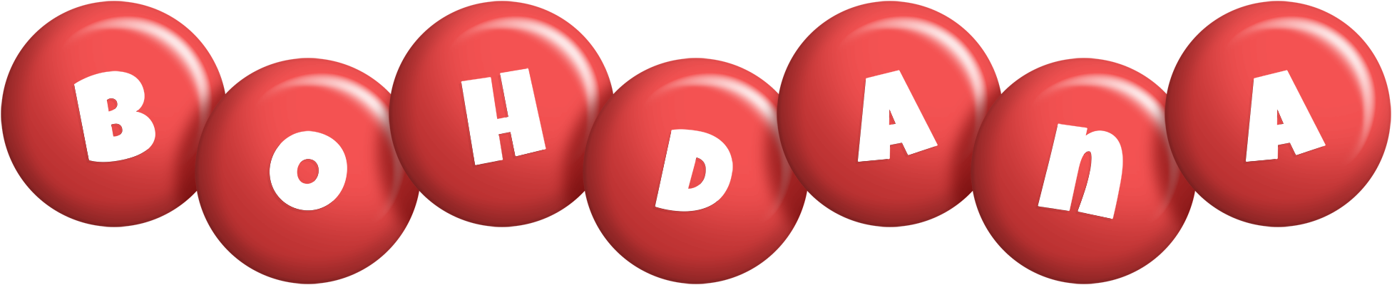 Bohdana candy-red logo