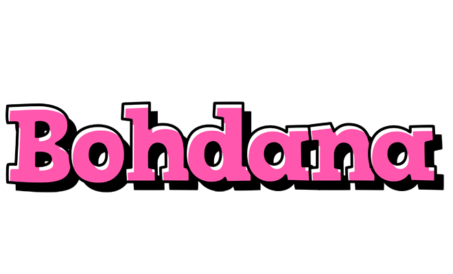 Bohdana girlish logo