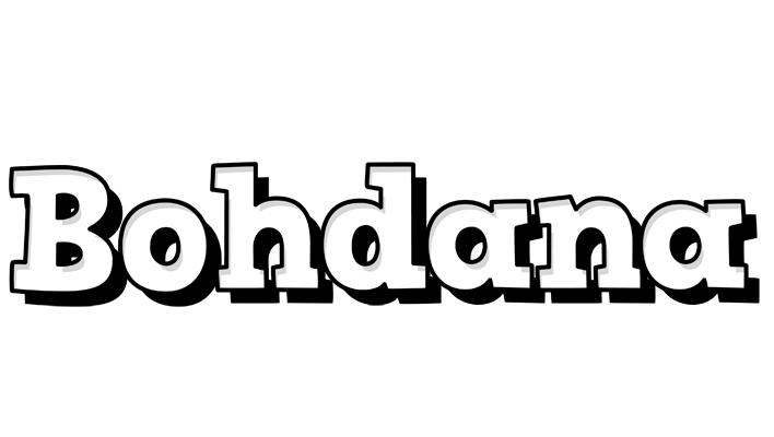 Bohdana snowing logo