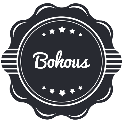Bohous badge logo