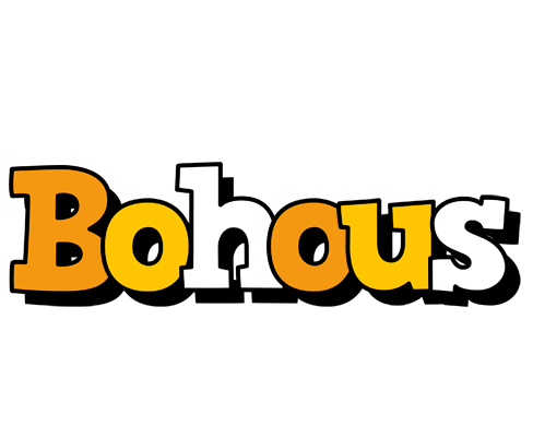 Bohous cartoon logo