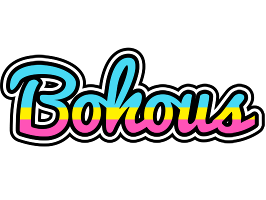 Bohous circus logo