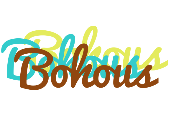 Bohous cupcake logo