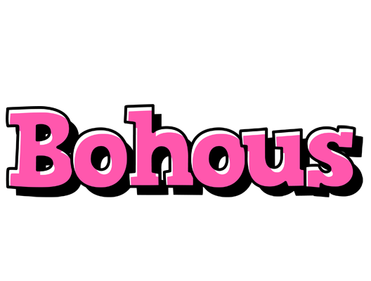 Bohous girlish logo