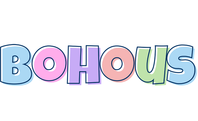 Bohous pastel logo