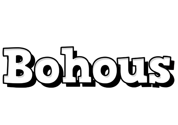 Bohous snowing logo