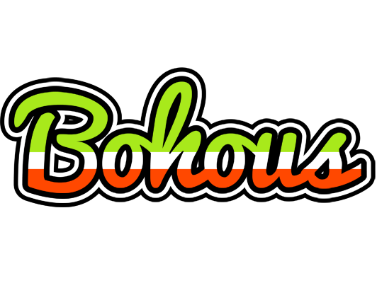 Bohous superfun logo