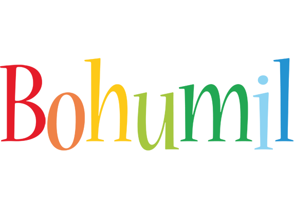 Bohumil birthday logo