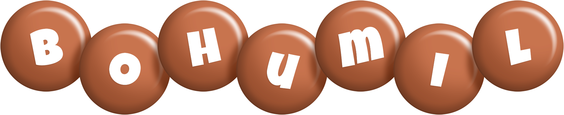 Bohumil candy-brown logo