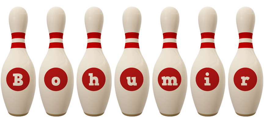 Bohumir bowling-pin logo