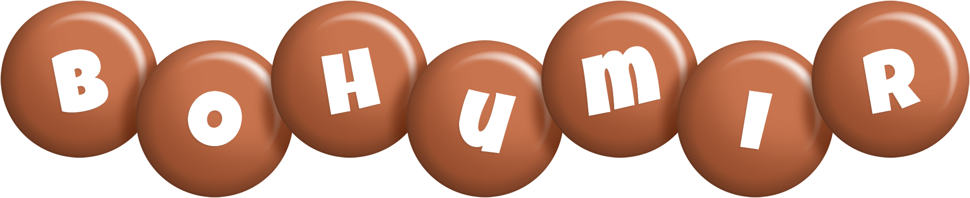 Bohumir candy-brown logo