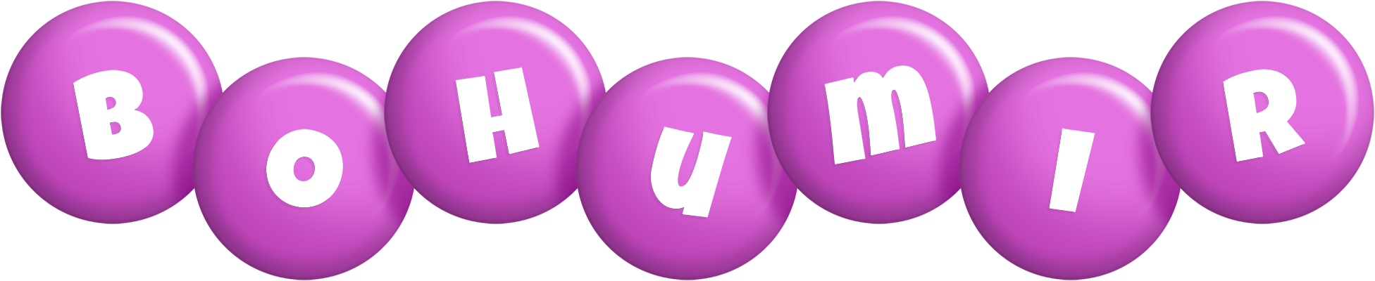 Bohumir candy-purple logo
