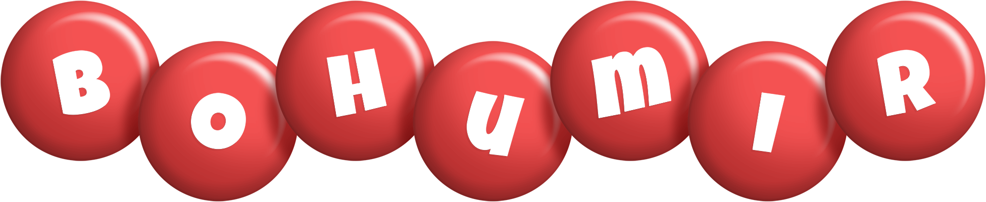 Bohumir candy-red logo