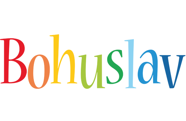Bohuslav birthday logo
