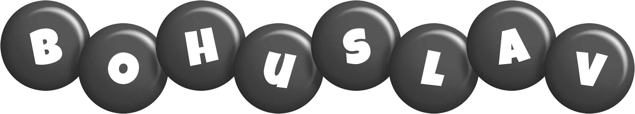 Bohuslav candy-black logo
