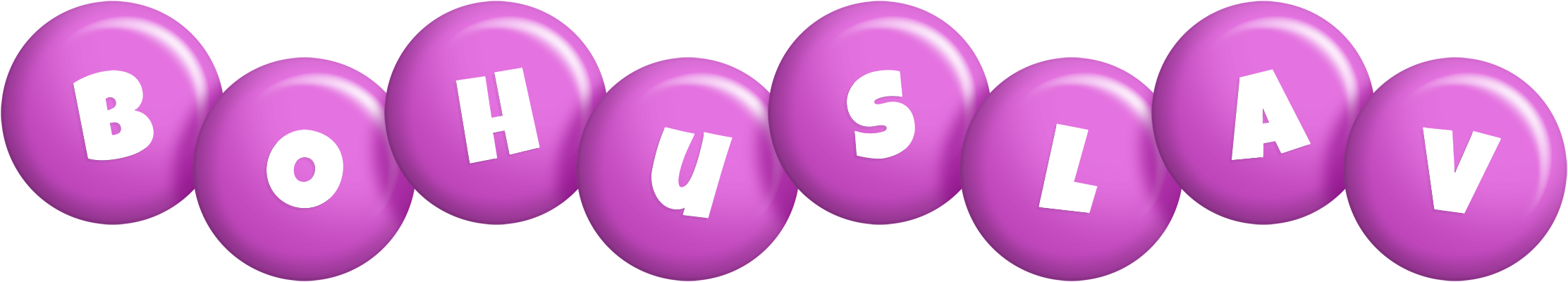 Bohuslav candy-purple logo