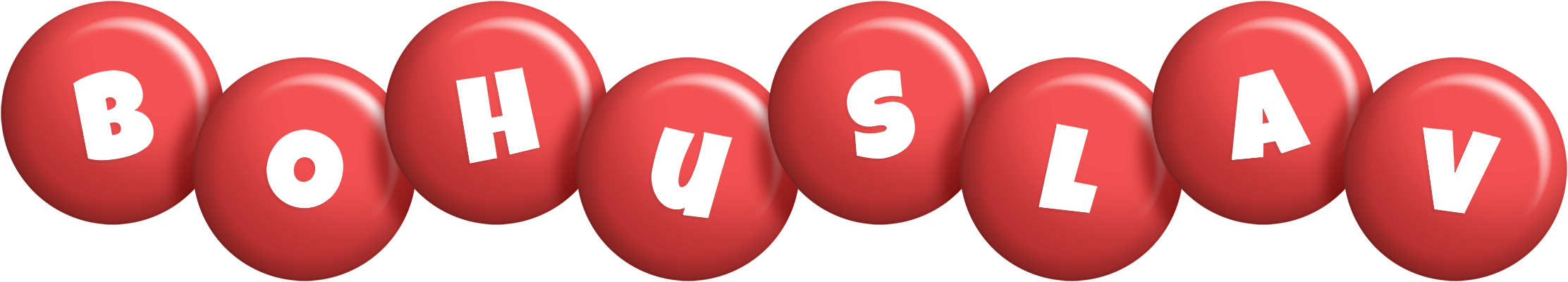 Bohuslav candy-red logo