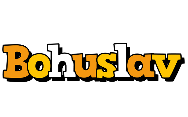 Bohuslav cartoon logo