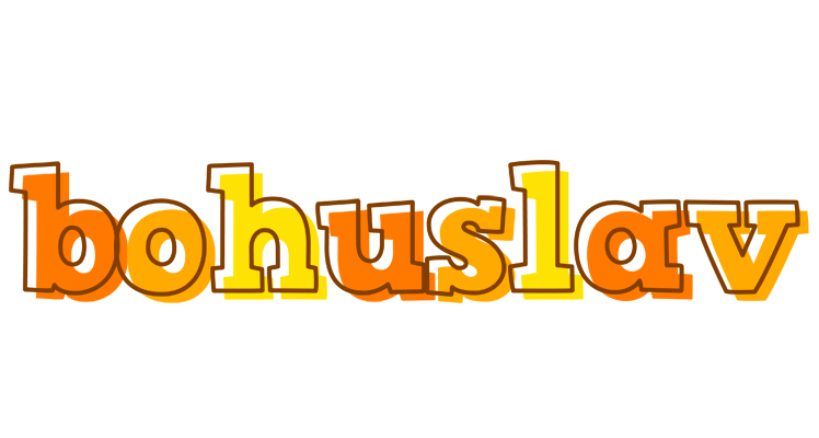 Bohuslav desert logo