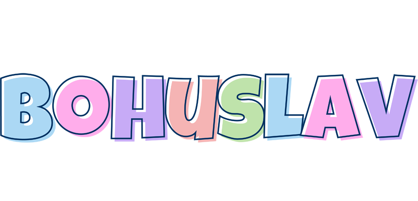 Bohuslav pastel logo