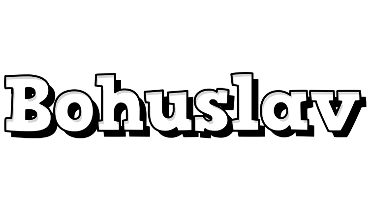 Bohuslav snowing logo