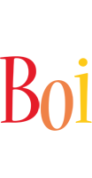 Boi birthday logo