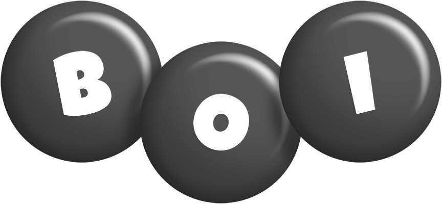 Boi candy-black logo