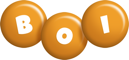 Boi candy-orange logo