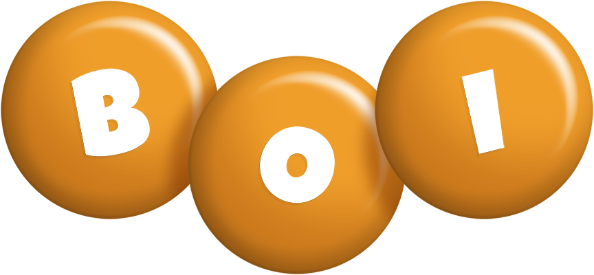 Boi candy-orange logo
