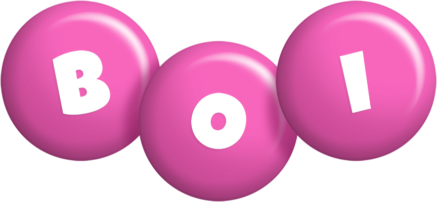 Boi candy-pink logo