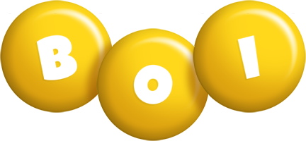 Boi candy-yellow logo