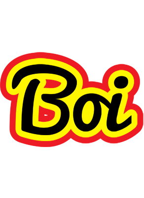 Boi flaming logo