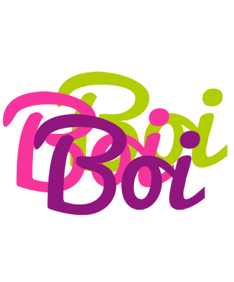 Boi flowers logo