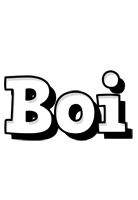 Boi snowing logo