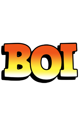 Boi sunset logo
