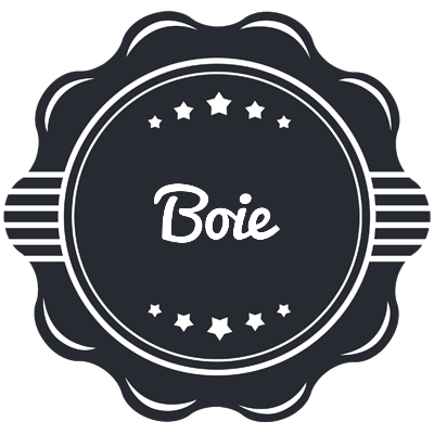 Boie badge logo