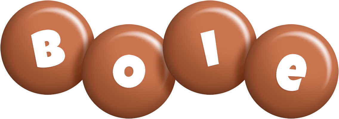 Boie candy-brown logo
