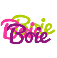 Boie flowers logo