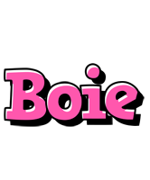 Boie girlish logo