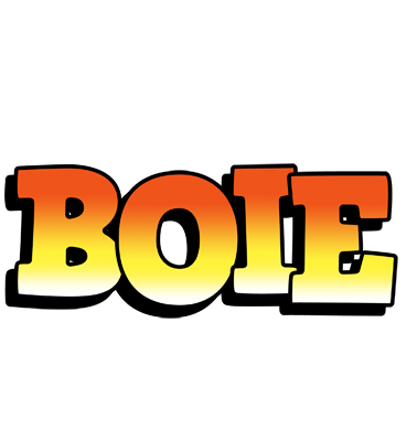 Boie sunset logo