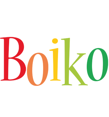 Boiko birthday logo