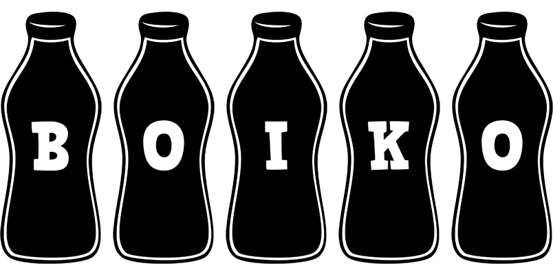 Boiko bottle logo