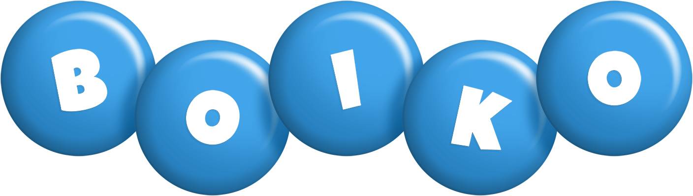 Boiko candy-blue logo