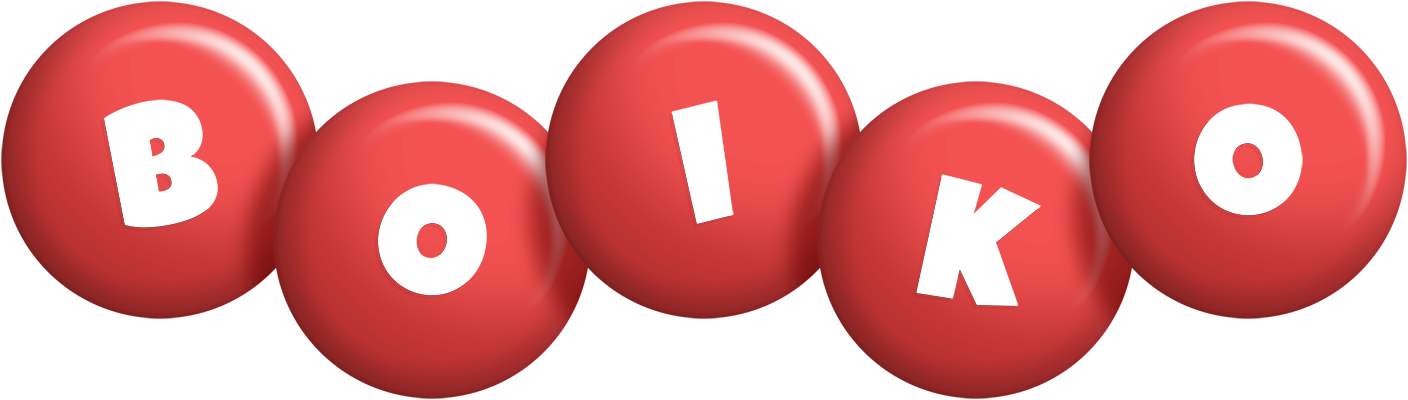 Boiko candy-red logo