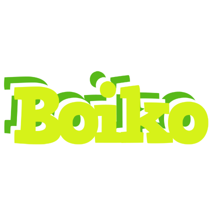 Boiko citrus logo