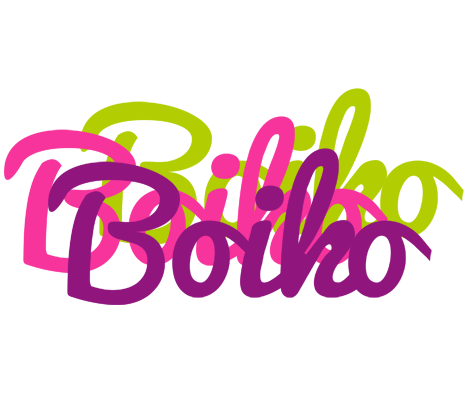 Boiko flowers logo